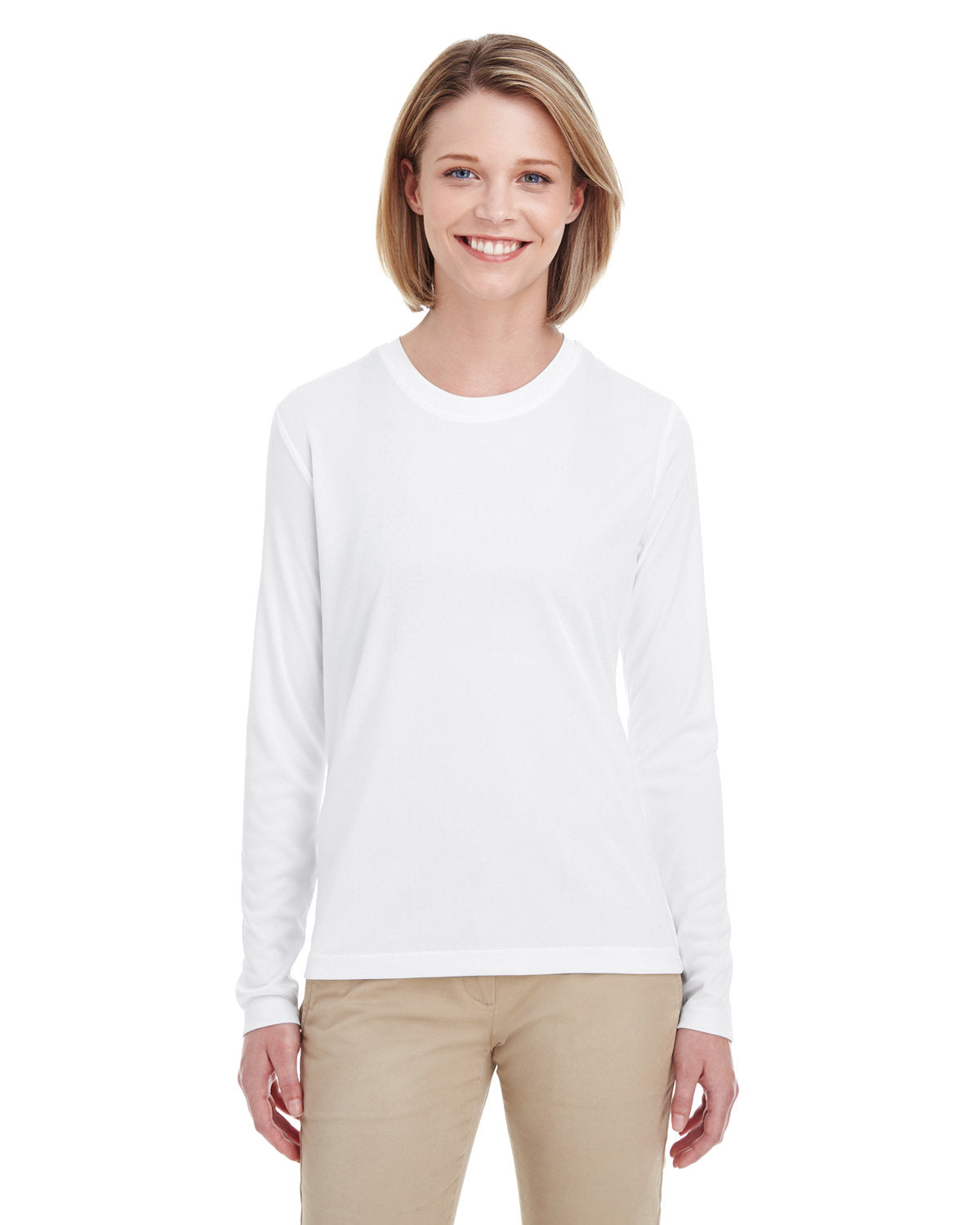 Ladies' Cool & Dry Performance Long-Sleeve Top - Apparel Globe