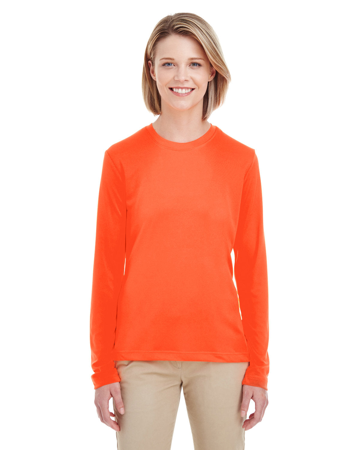 Ladies' Cool & Dry Performance Long-Sleeve Top - Apparel Globe