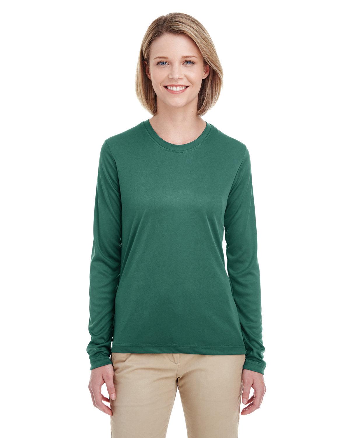 Ladies' Cool & Dry Performance Long-Sleeve Top - Apparel Globe