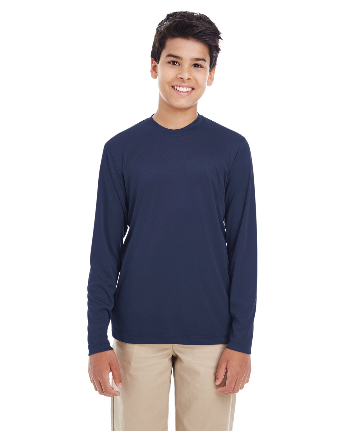 Youth Cool & Dry Performance Long-Sleeve Top - Apparel Globe