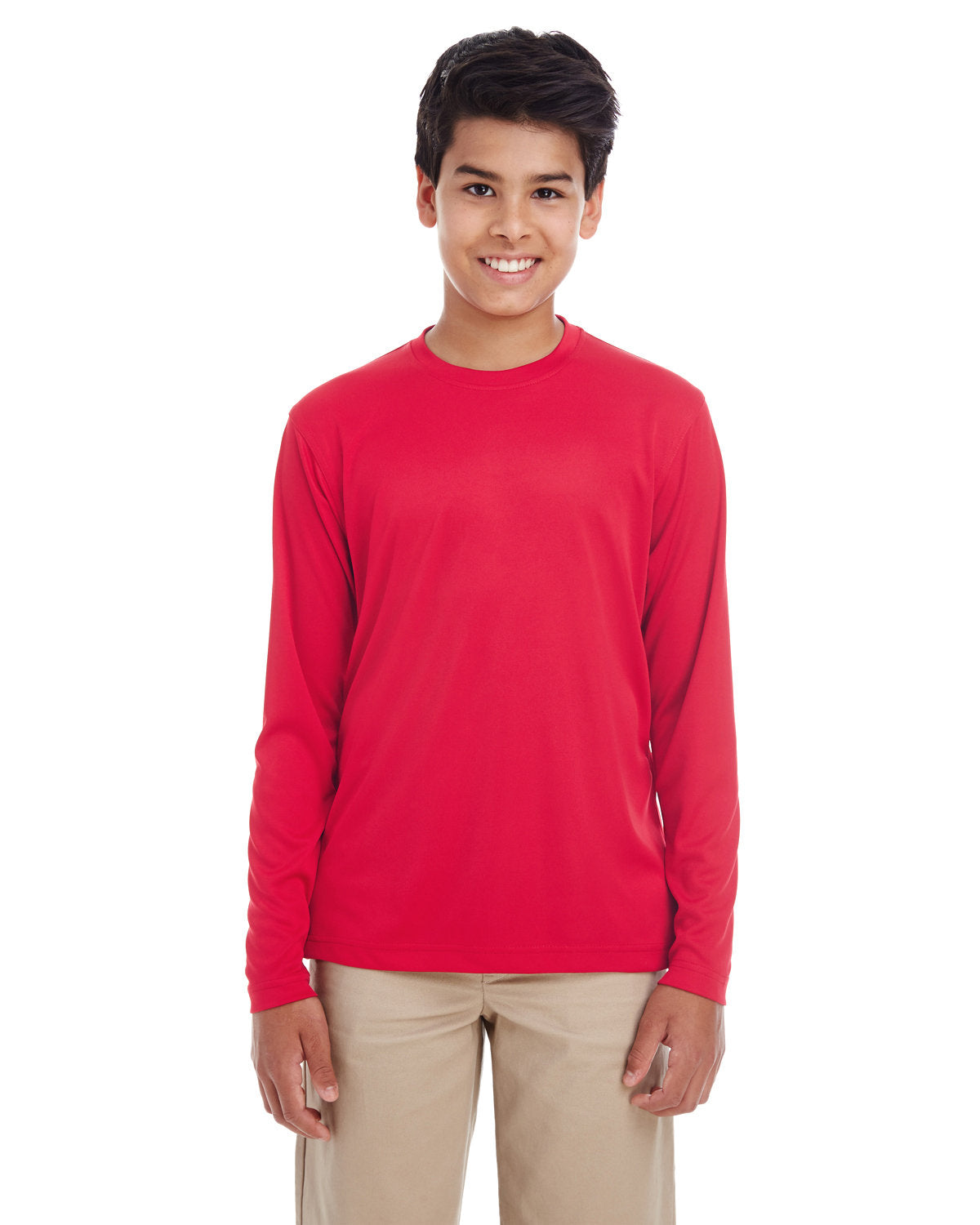 Youth Cool & Dry Performance Long-Sleeve Top - Apparel Globe