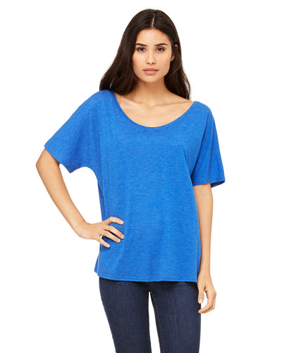 Bella + Canvas Ladies' Slouchy Scoop-Neck T-Shirt: Effortless Comfort and Relaxed Style