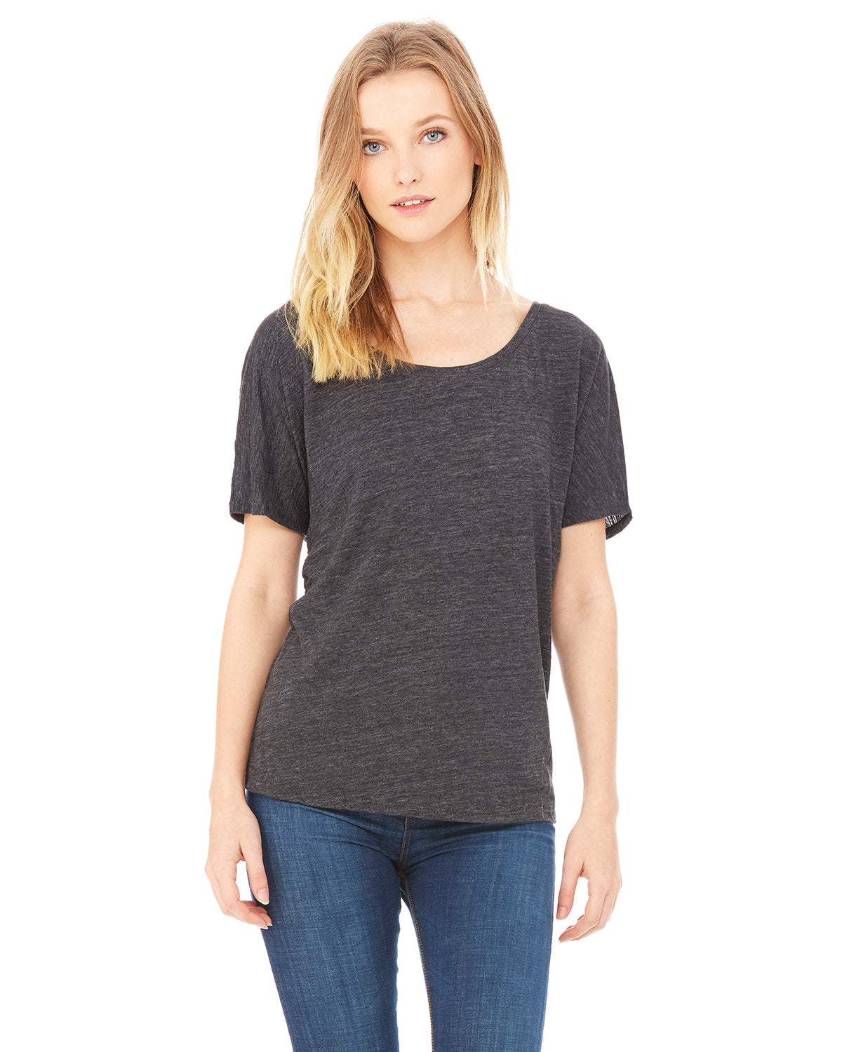 Bella + Canvas Ladies' Slouchy Scoop-Neck T-Shirt: Effortless Comfort and Relaxed Style