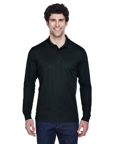 Men's Pinnacle Performance Long-Sleeve PiquÃ© Polo