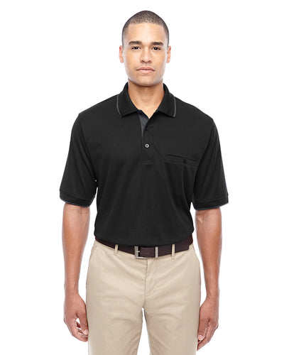 Men's Motive Performance PiquÃ© Polo with Tipped Collar