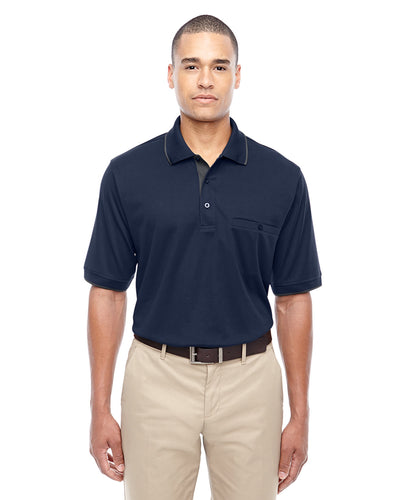 Men's Motive Performance PiquÃ© Polo with Tipped Collar