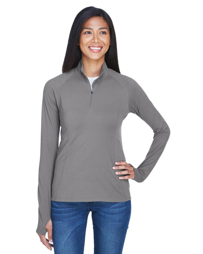 Ladies' Meghan Half-Zip Pullover - Apparel Globe