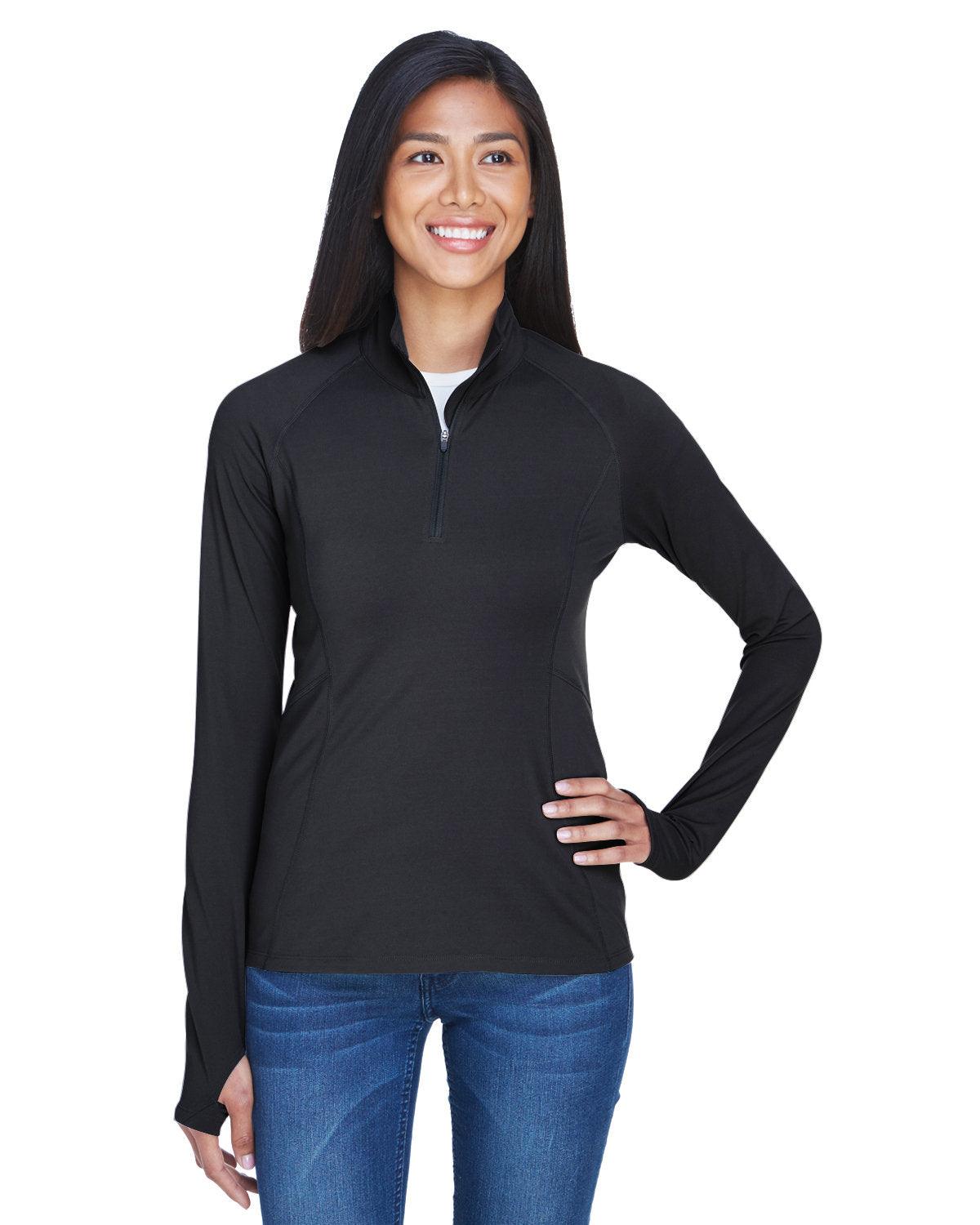 Ladies' Meghan Half-Zip Pullover - Apparel Globe