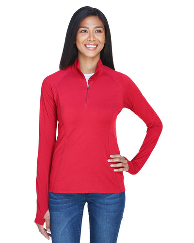 Ladies' Meghan Half-Zip Pullover - Apparel Globe