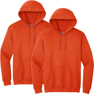 GILDAN ADULT HEAVY BLEND 50/50 HOODED SWEATSHIRT - APPAREL GLOBE