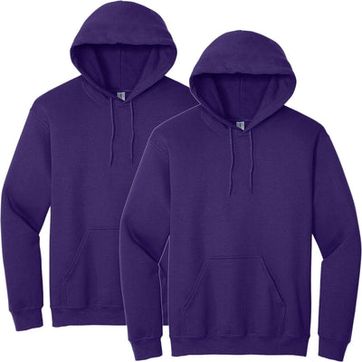 GILDAN ADULT HEAVY BLEND 50/50 HOODED SWEATSHIRT - APPAREL GLOBE