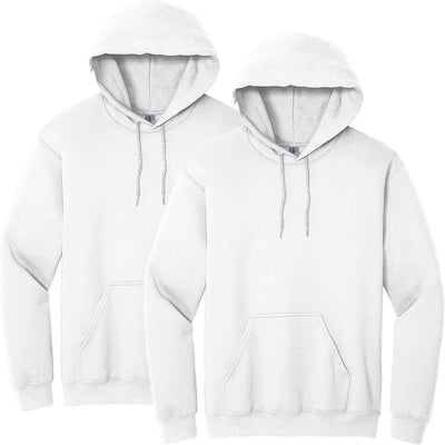 GILDAN ADULT HEAVY BLEND 50/50 HOODED SWEATSHIRT - APPAREL GLOBE