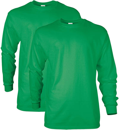 ADULT ULTRA COTTON LONG-SLEEVE T-SHIRT - APPAREL GLOBE