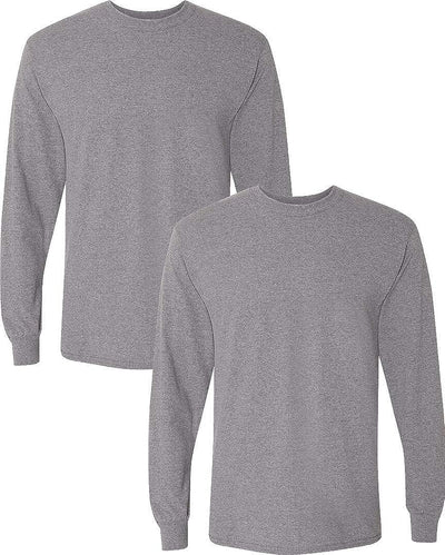 GILDAN ADULT 50/50 LONG-SLEEVE T-SHIRT - APPAREL GLOBE