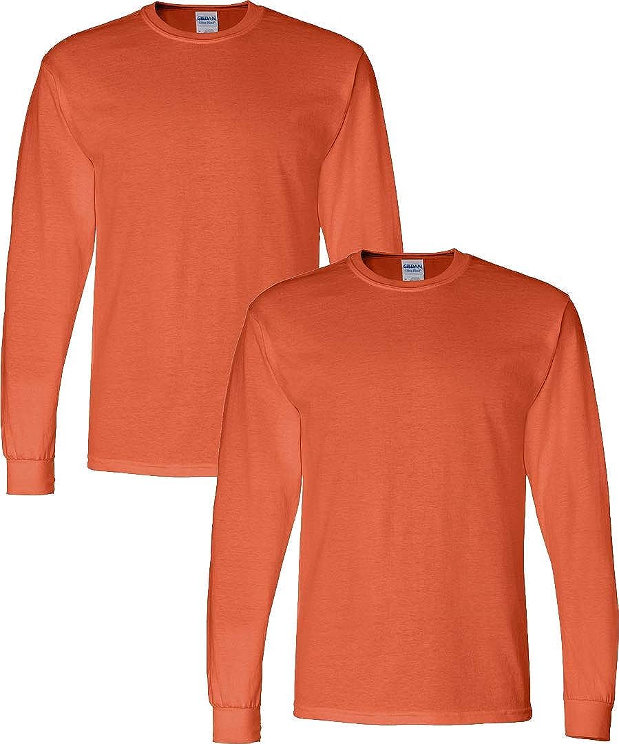 GILDAN ADULT 50/50 LONG-SLEEVE T-SHIRT - APPAREL GLOBE