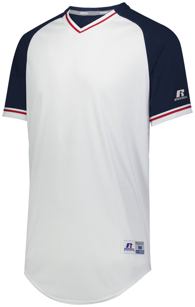 TIMELESS STYLE FOR YOUNG ATHLETES: RUSSELL TEAM YOUTH CLASSIC V-NECK JERSEY