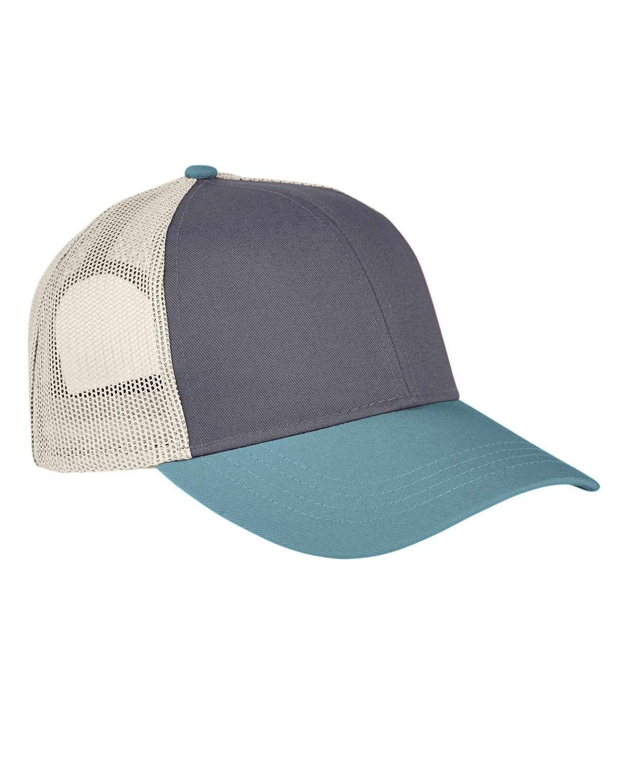 Embrace Urban Cool with the Authentic Pigment Tri-Color Trucker Cap