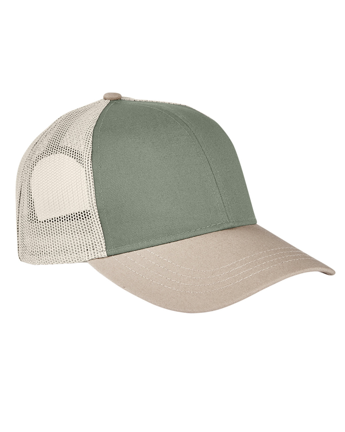 Embrace Urban Cool with the Authentic Pigment Tri-Color Trucker Cap