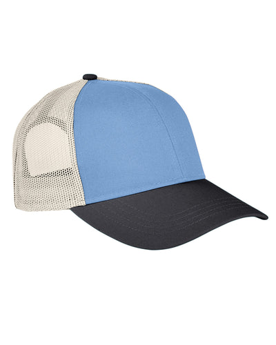 Embrace Urban Cool with the Authentic Pigment Tri-Color Trucker Cap