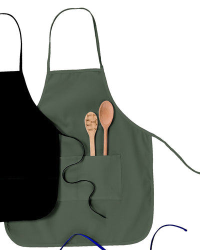 Big Accessories Two-Pocket 28" Apron: A Stylish and Functional Workspace Essential