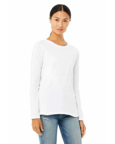 Bella + Canvas Ladies' Jersey Long-Sleeve Tee: Timeless Comfort and Style