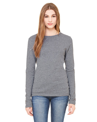 Bella + Canvas Ladies' Jersey Long-Sleeve Tee: Timeless Comfort and Style