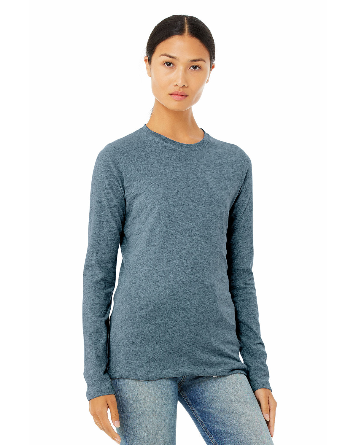 Bella + Canvas Ladies' Jersey Long-Sleeve Tee: Timeless Comfort and Style