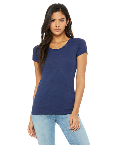 Bella + Canvas Ladies' Triblend Short-Sleeve Tee: Effortless Comfort and Style