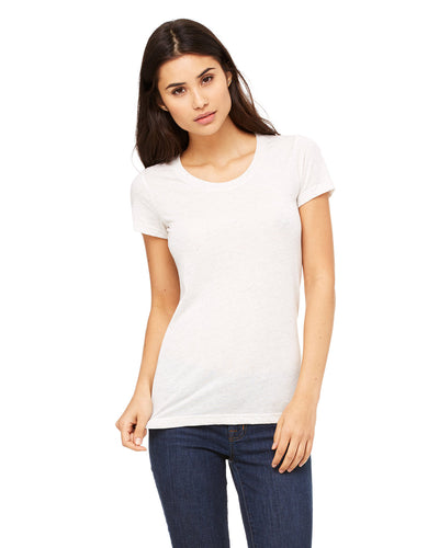 Bella + Canvas Ladies' Triblend Short-Sleeve Tee: Effortless Comfort and Style