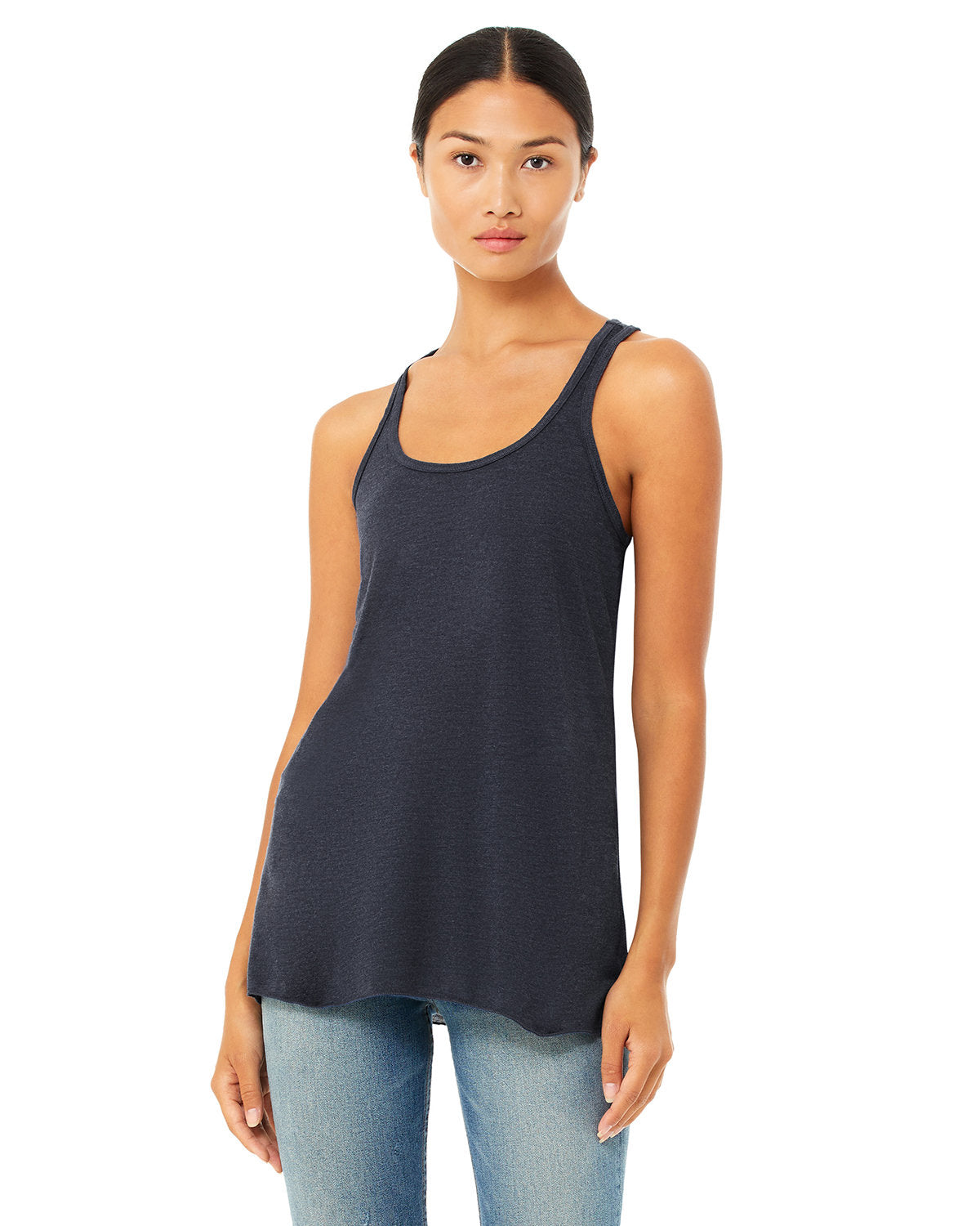 Effortlessly Stylish Bella + Canvas Flowy Racerback Tank for Women