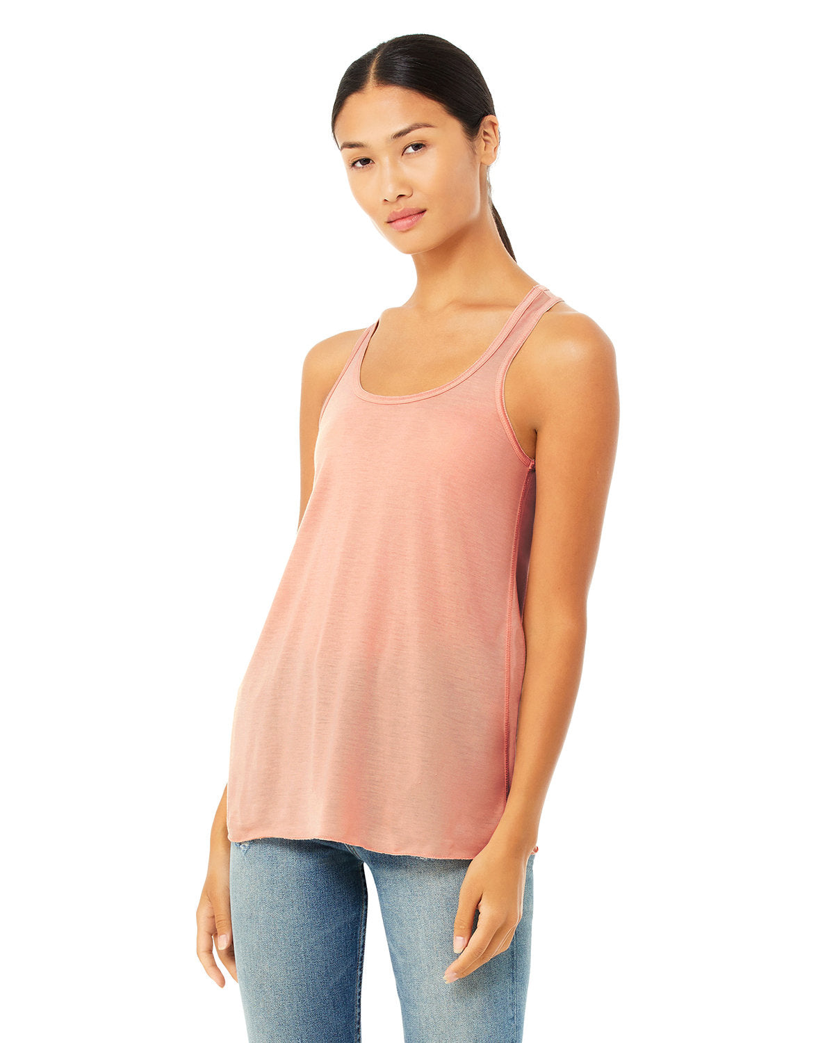 Effortlessly Stylish Bella + Canvas Flowy Racerback Tank for Women