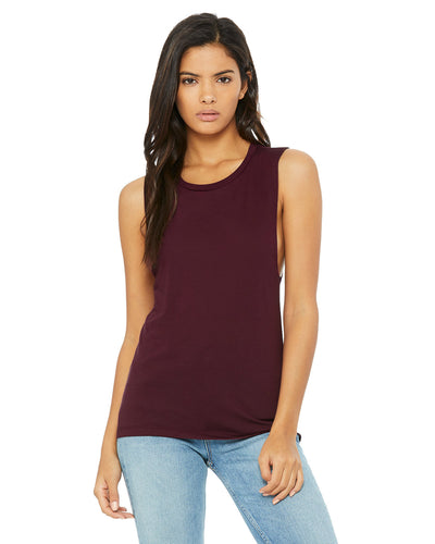 Bella + Canvas Flowy Scoop Muscle Tank: Effortless Style for Women