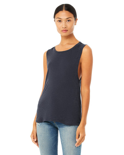 Bella + Canvas Flowy Scoop Muscle Tank: Effortless Style for Women