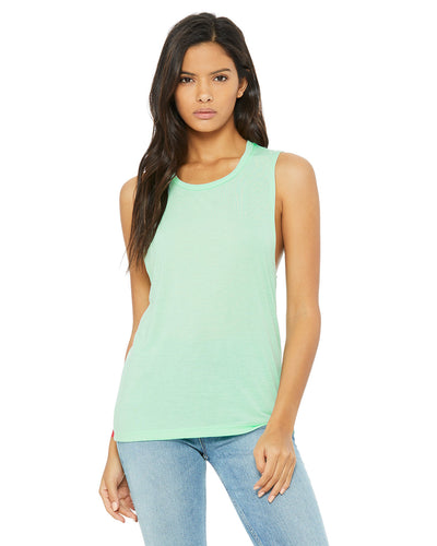 Bella + Canvas Flowy Scoop Muscle Tank: Effortless Style for Women