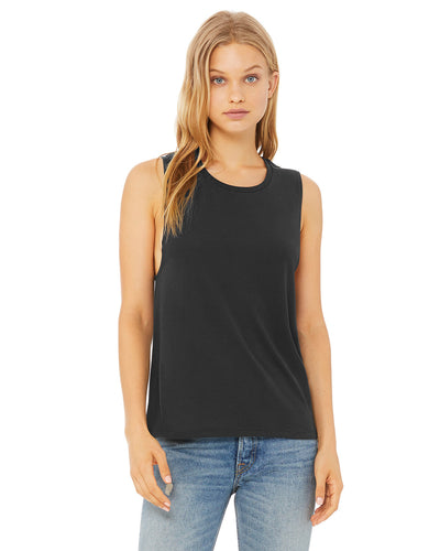 Bella + Canvas Flowy Scoop Muscle Tank: Effortless Style for Women