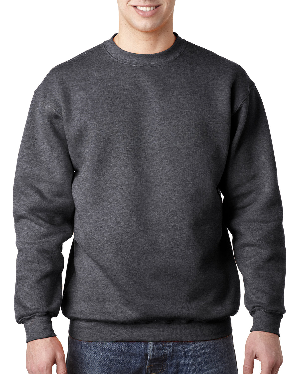 Bayside Adult 9.5 oz., 80/20 Heavyweight Crewneck Sweatshirt