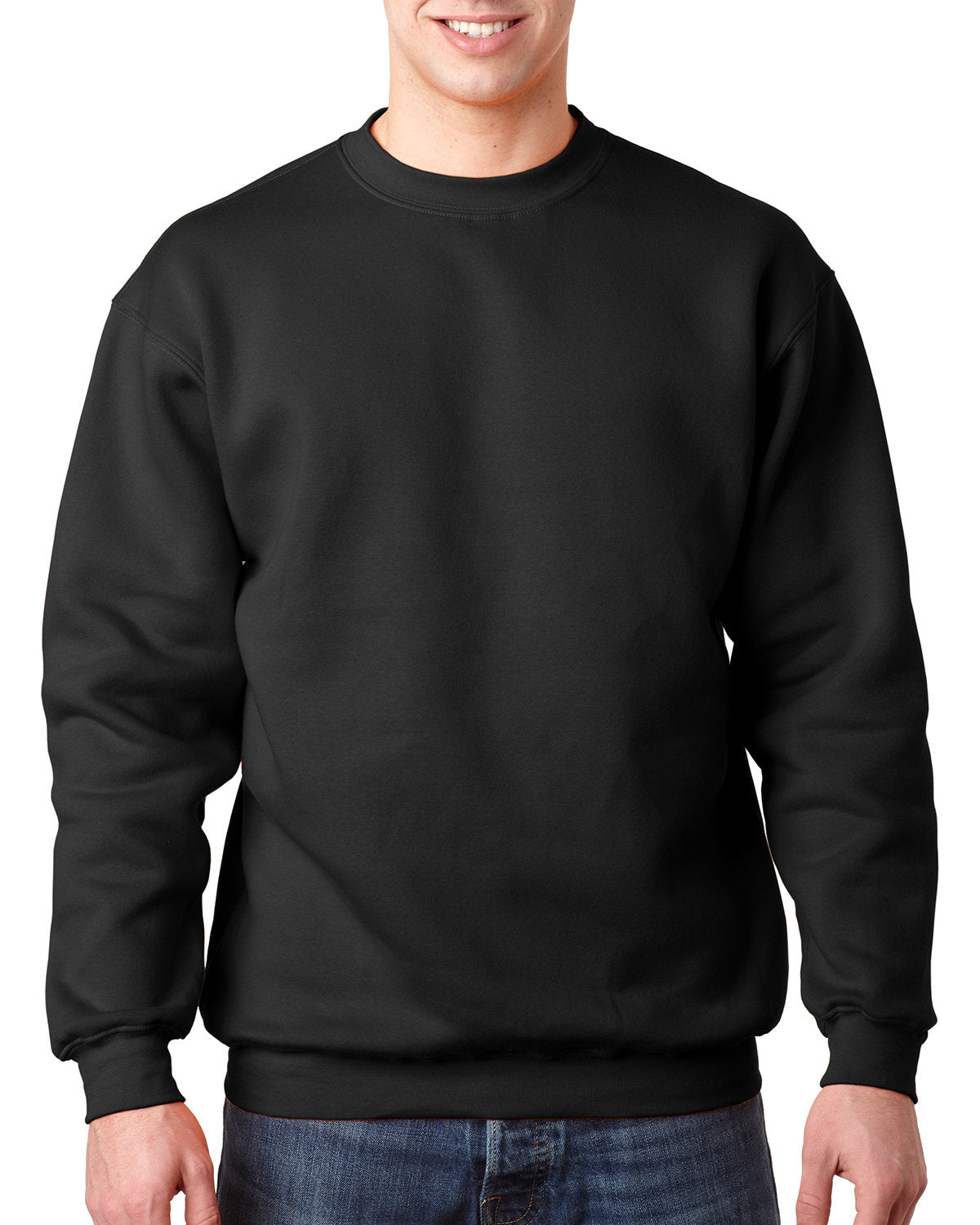 Bayside Adult 9.5 oz., 80/20 Heavyweight Crewneck Sweatshirt