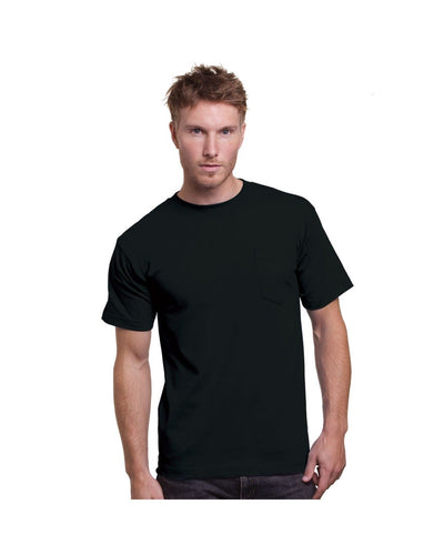 Bayside Adult 6.1 oz. Cotton Pocket T-Shirt