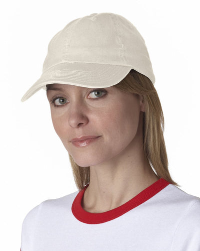 100% Washed Chino Cotton Twill Unstructured Cap