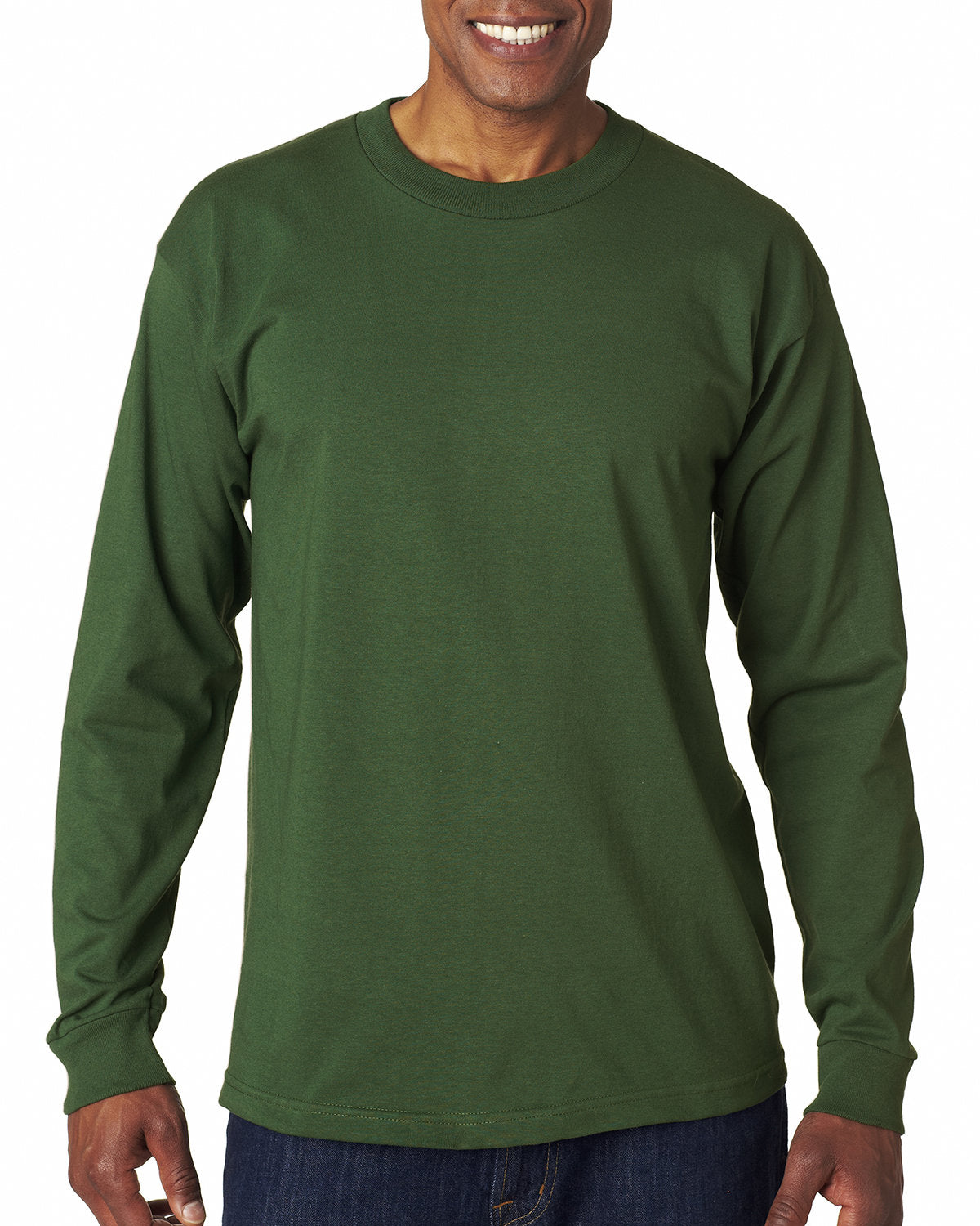 Bayside Adult 6.1 oz., 100% Cotton Long Sleeve T-Shirt