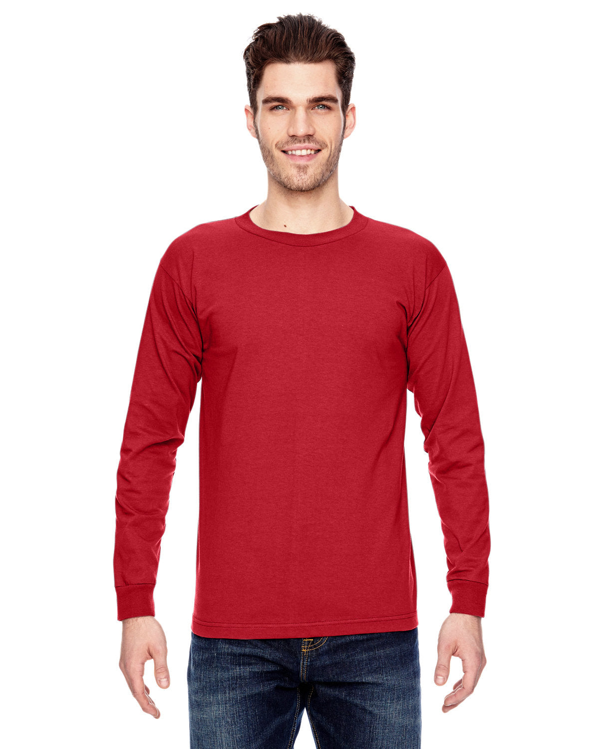 Bayside Adult 6.1 oz., 100% Cotton Long Sleeve T-Shirt