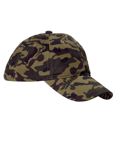 Blend In with Style: Big Accessories Unstructured Camo Cap