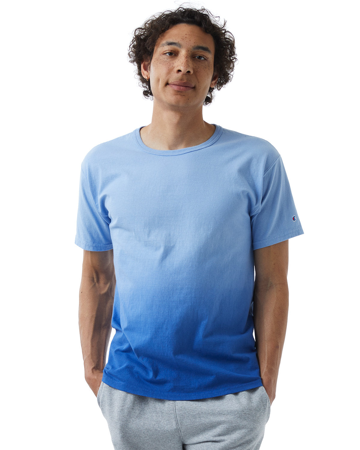 Champion Heritage: The Unisex Classic Jersey Dip Dye T-Shirt