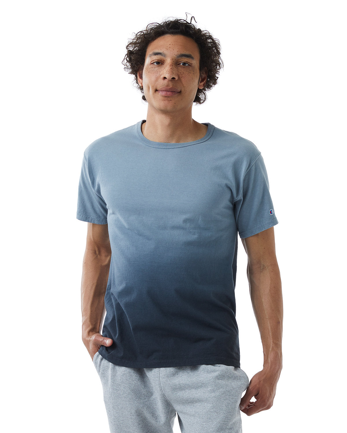 Champion Heritage: The Unisex Classic Jersey Dip Dye T-Shirt