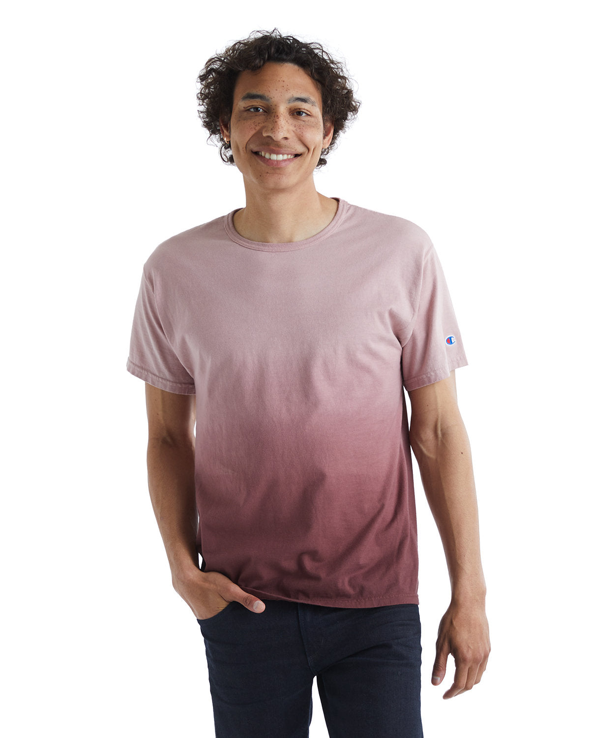 Champion Heritage: The Unisex Classic Jersey Dip Dye T-Shirt