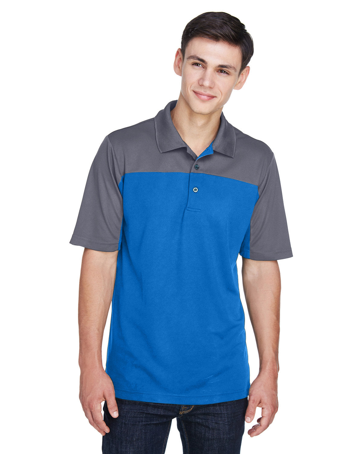 Men's Balance Colorblock Performance PiquÃ© Polo