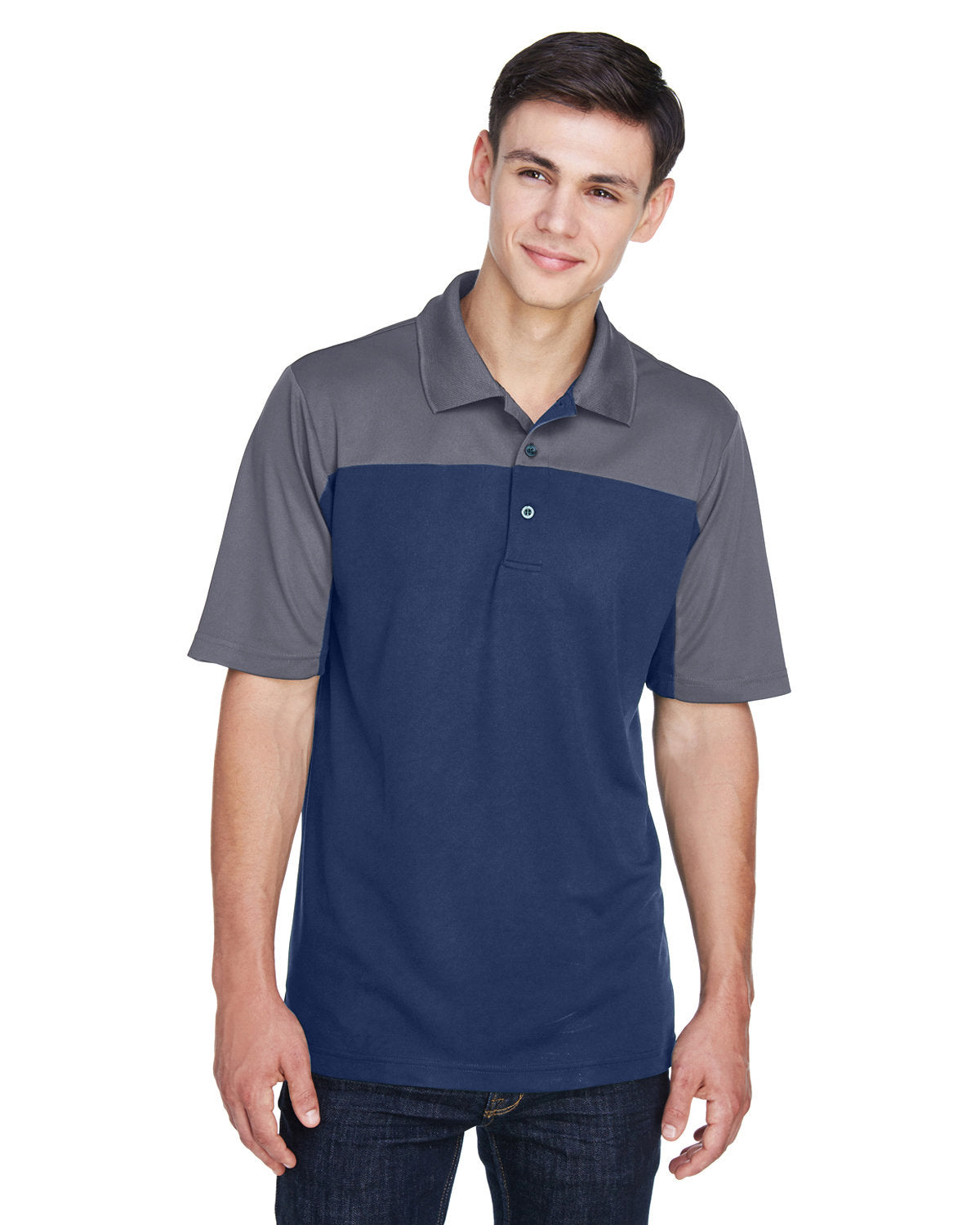 Men's Balance Colorblock Performance PiquÃ© Polo