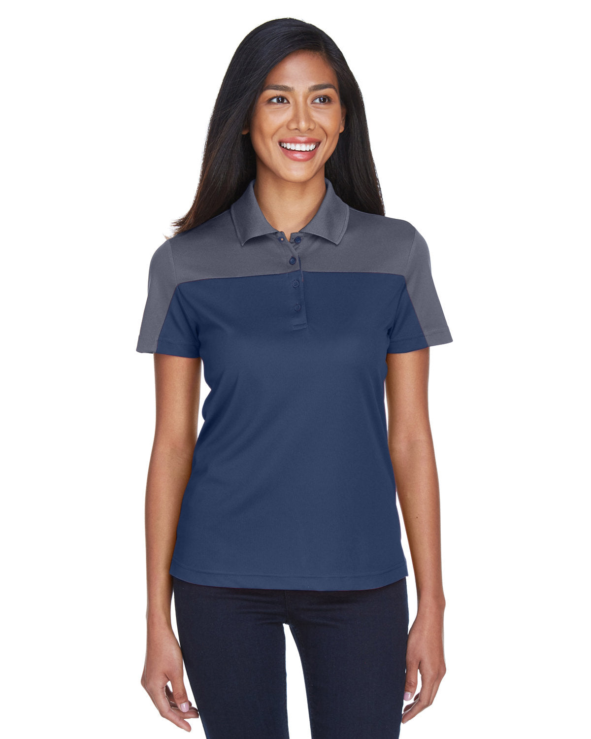 Ladies' Balance Colorblock Performance PiquÃ© Polo