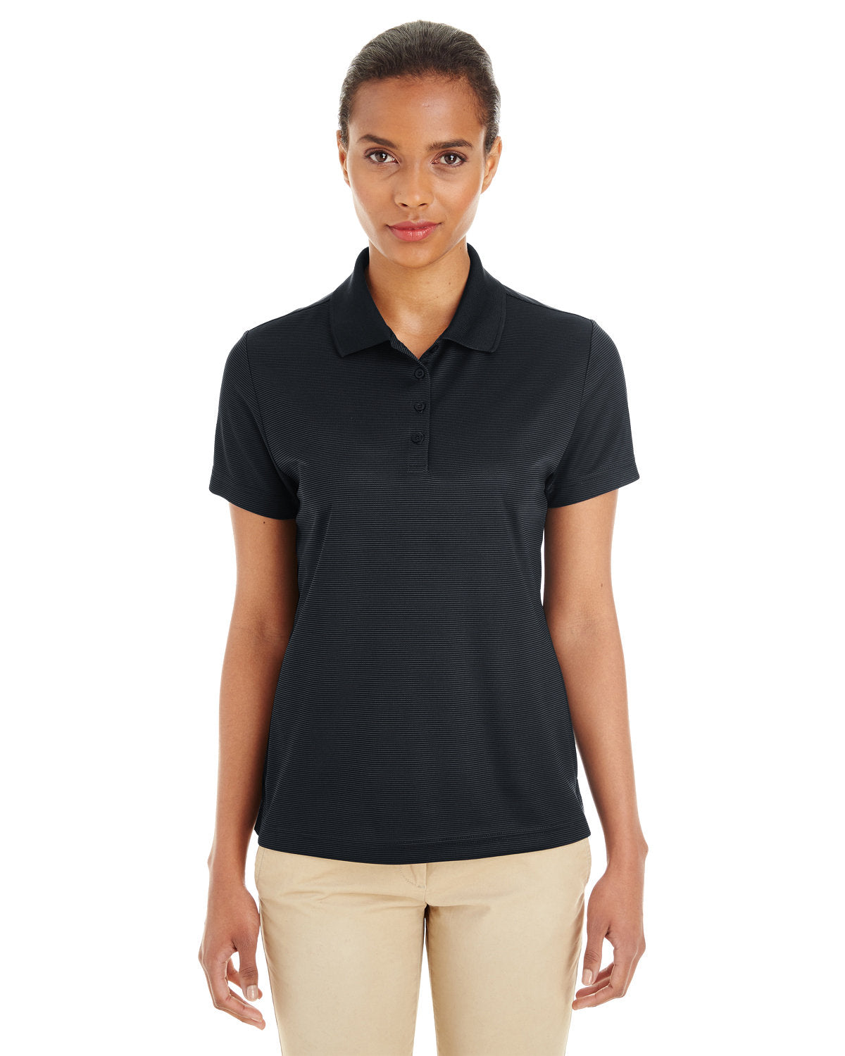 Ladies' Express Microstripe Performance PiquÃ© Polo