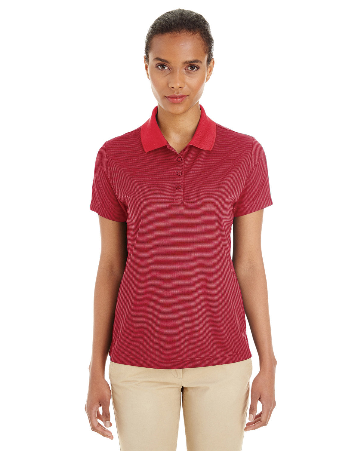 Ladies' Express Microstripe Performance PiquÃ© Polo